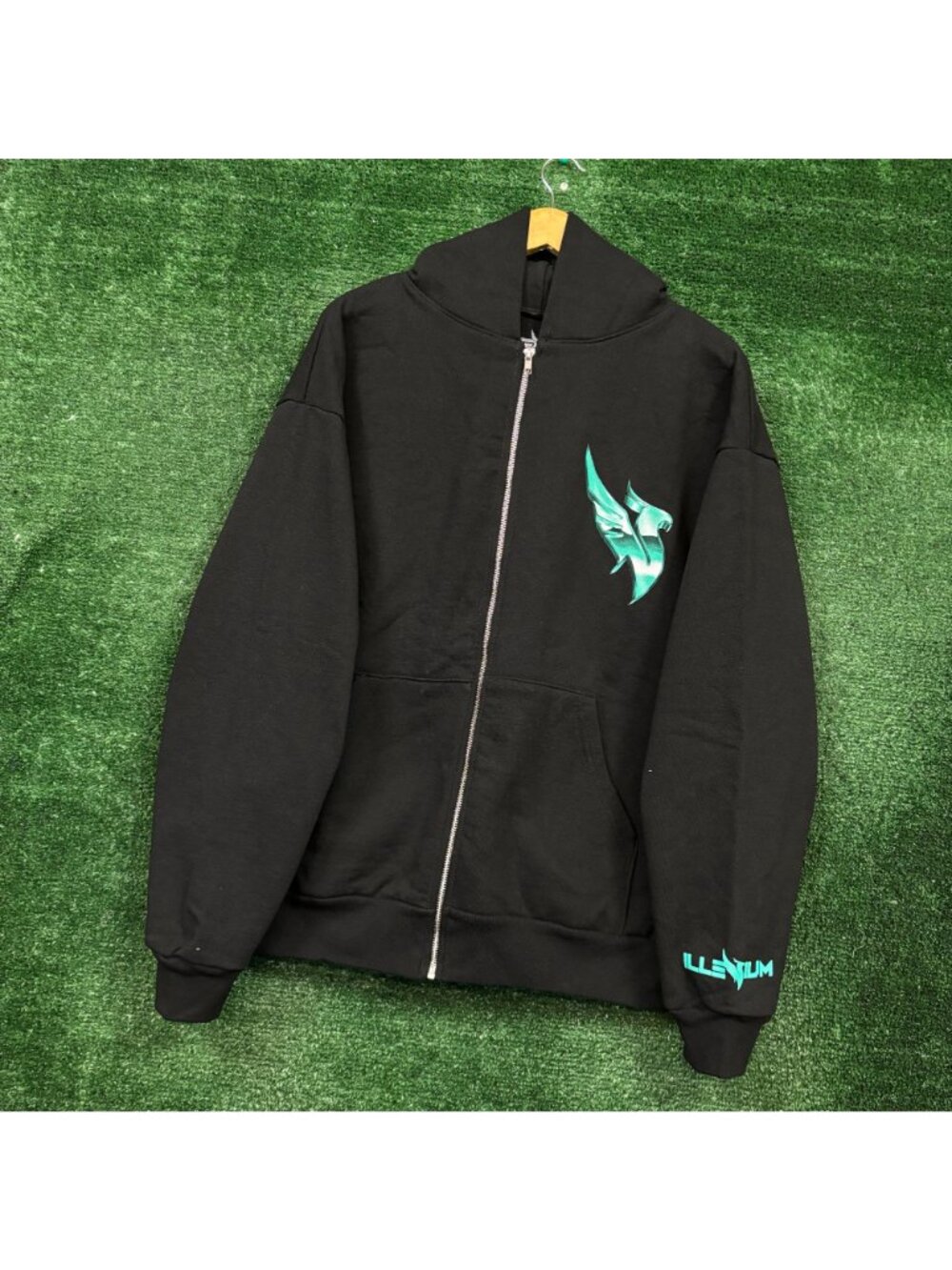 DJ Illenium Odyssey Album Zip-Up Hoodie Size Large - Picture 3 of 4